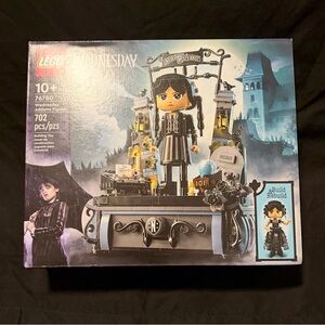 LEGO Wednesday Addams Figure Set – Black, Gray, White
